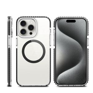 Usine Premium Impression 3D <span class=keywords><strong>Antichoc</strong></span> Transparent PC Couverture Personnalisé Cristal Clair <span class=keywords><strong>coque</strong></span> de téléphone magnétique Pour <span class=keywords><strong>iPhone</strong></span> 15 - Product Image 4
