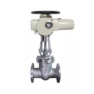 Válvula de Compuerta de Agua de Acero Inoxidable de 6 Pulgadas con Actuador Eléctrico Multivuelta, Fabricante COVNA - Product Image 1
