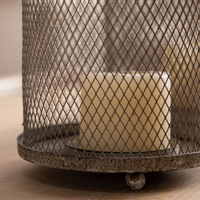 Classique en fer forgé Style rétro cage à oiseaux décoration de bureau bougeoir décorations de mariage