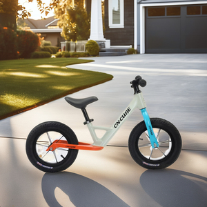 Vélo d'équilibre 3-<span class=keywords><strong>en</strong></span>-<span class=keywords><strong>1</strong></span> de haute qualité à <span class=keywords><strong>2</strong></span> roues avec cadre <span class=keywords><strong>en</strong></span> acier à haute teneur <span class=keywords><strong>en</strong></span> carbone et amortisseur certifié EN71 pour les tout-petits - Product Image 5
