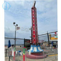 Tour rotative de chute libre de 10m de haut de frisson adulte pour le parc d'attractions