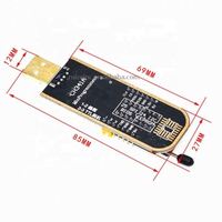 XTW100 24 25 Series EEPROM Flash BIOS USB Programmer modul + SOIC-8 uji klip untuk EEPROM 93CXX / 25CXX / 24CXX untuk CH341