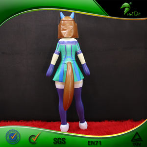 Individuelles Aufblasbares Spielzeugtier, Japanische Aufblaspuppe, Aufblasbares Anime-Mädchen zum Verkauf - Product Image 5