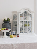 Étagère Murale Décorative Vintage Française Pliable en Fer Forgé pour Rangement de Salon, Armoire, Vitrine ou Bureau