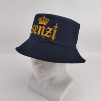 Sombrero de Pescador de Lujo Personalizado con Bordado, Gorra de Algodón de Alta Calidad, Gorras Lisas sin Diseño, Gorras de Verano con Visera, Unisex, Venta al por Mayor, Regalo