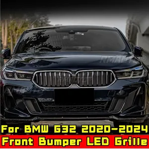 Grilles supérieures de pare-chocs avant de course à LED pour BMW Série 6 GT G32 2020-2024 – Pièce de modification pour calandre de voiture - Product Image 4
