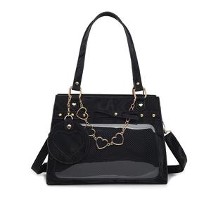 Neue süße Mädchen DIY Ita Tasche niedlichen Fuchs transparente Tasche Kawaii Lolita Display Umhängetaschen Frauen Mode lässig Cross body - Product Image 4