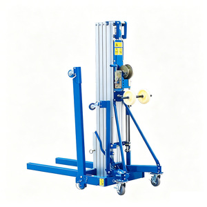 Plataforma de Trabajo Manual de Aluminio con Certificación CE ISO, Equipo de Manipulación de Materiales Económico, Gran Venta - Product Image 1