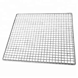 Cesta de parrilla de metal antiadherente de grado alimenticio para exteriores, rejilla de malla de alambre para barbacoa con asa - Product Image 6