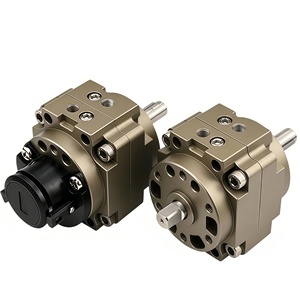 Actuador Rotatorio de Paletas Serie CRB1BW de Aleación de Aluminio, Cilindro Neumático de Doble Eje, 90 ° /180 ° /<span class=keywords><strong>270</strong></span> °   Ángulo de giro - Product Image 5