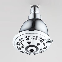 Douche à main multifonctionnelle moderne à pression accrue avec logo personnalisé du fabricant, ensemble de douche pluie cascade, bain américain