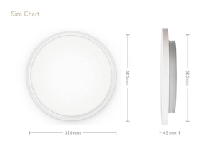 Điều khiển từ xa <span class=keywords><strong>CE</strong></span> 1700lm 3000K 4000K 6500k thông minh dẫn ánh sáng trần cho văn phòng nhà khách sạn - Product Image 4