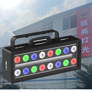 Pixel tường máy giặt với 16*<span class=keywords><strong>25W</strong></span> RGBW 4in1 không thấm nước led256 * 3W trắng <span class=keywords><strong>LED</strong></span> <span class=keywords><strong>Strobe</strong></span> artnet <span class=keywords><strong>DMX</strong></span> màu rửa lũ ánh sáng cho sử dụng ngoài trời - Product Image 1