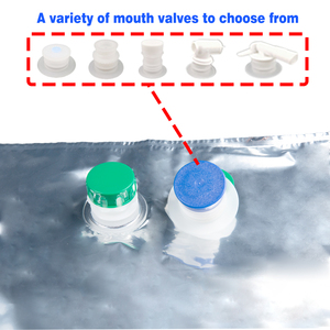 Aluminum Metalized High Barrier Frozen <strong>Ibc</strong> Liner Bib Bag for Juice Liquid Wine Milk <strong>Packaging</strong> Boxed Juice Bags Boxed Packages. - Product Image 4