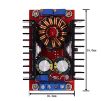 Convertisseur DC-DC CC CV Buck Boost 9-35 à 1-35V 80W, Module Adaptateur Abaisseur et Élévateur de Tension DC, Régulateur de Tension Réglable