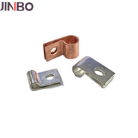 Accessoires de câblage robustes Clip de câble en cuivre Pinces de connexion de fil en forme de R