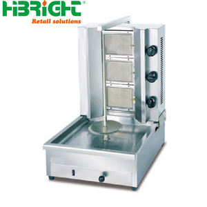 Parrilla de pollo asador eléctrico/Gas de acero inoxidable comercial de alta calidad, asador de rotación automática para restaurante - Product Image 5