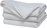 Couverture thermique gaufrée 100% coton de haute qualité pour hôpital et maison de soins infirmiers