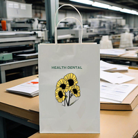 Sacs à bijoux en papier kraft de luxe avec poignée en corde torsadée, matériaux recyclés, logo personnalisé, couleur - Vente en gros d'emballages pour montres et bijoux