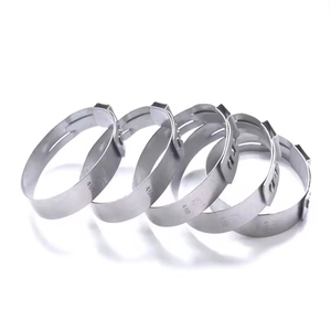 Kit d'assortiment de colliers de serrage à oreille unique sans palier pour tuyaux, avec <span class=keywords><strong>pince</strong></span> de serrage pour tuyaux d'eau, <span class=keywords><strong>plomberie</strong></span> et automobile - Product Image 6