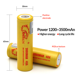 Imren <span class=keywords><strong>18650</strong></span> 3,7 V 3000mAh 40A Batería de descarga de alta velocidad Célula de batería de iones de litio - Product Image 5