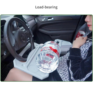Table de <span class=keywords><strong>voiture</strong></span> multifonctionnelle pour volant, organiseur de tableau de bord, support de boisson, table à manger - Product Image 5