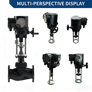Actionneur électrique linéaire à moteur CC sans balais, régulation de vitesse progressive, course de 30 mm, 60 mm, 100 mm, communication Modbus RTU - Product Image 2