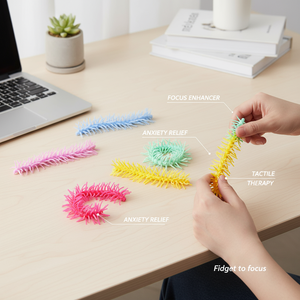 Prix d'usine Strong Stretch Sensory <span class=keywords><strong>Fidget</strong></span> Toys, Slow Rising Stress Relief Squishy pour Adultes et Enfants, Logo Personnalisé Accepté - Product Image 6