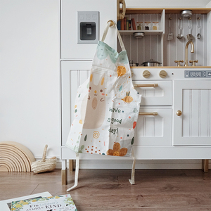 Ahşap büyük oyun evi yapay ses ışık parlayan popüler mutfak oyuncak seti ahşap pişirme ocağı çocuklar için - Product Image 5