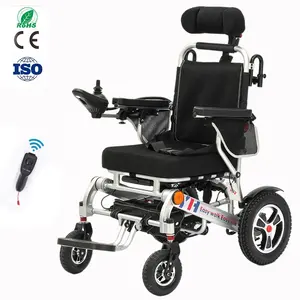 タイヤ車椅子 Suppliers-2021YOUHUAN CE ISO OEM/ODM 150KGベアリング軽量リモートまたはバック制御電動車椅子