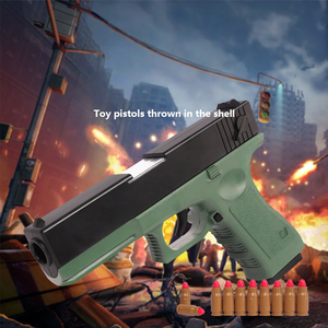 Cina fornitura di fabbrica realistica ABS materiale Softshell pistola giocattolo a buon mercato prezzo Softshell pistola giocattolo - Product Image 2