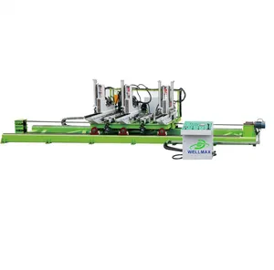 Fully automatic vertical bandsaw mill to cut logs and carrage for band log machine