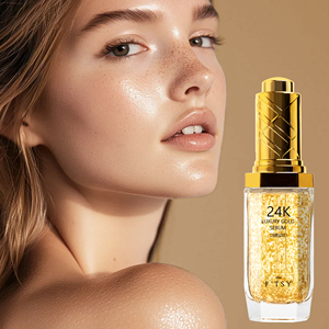 Custom 24k <span class=keywords><strong>Gold</strong></span> Beauty Skincare Essência Refirmante Pele Rosto Soro Anti-Rugas Hidratante Para Círculo Escuro