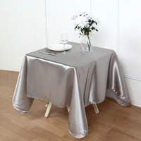 Nappe en polyester tissée, résistante aux plis, lavable, anti-taches et imperméable pour tables à manger, buffets, fêtes et camping