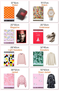 Sacs d'expédition en polyester A4 recyclé rose et bleu en stock, écologiques et transparents, pour vêtements, artisanat et autocollants - Product Image 5