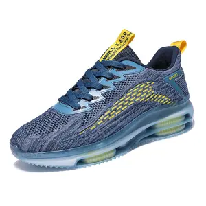 New Fashion Air Cushioning Breathable Running Shoes Men Casual Sneakers Tennis Sports Shoes