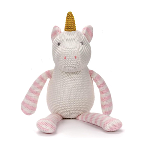 ISO Factory <strong>Knitted</strong> Plush Toy Premium Quality <strong>Knitted</strong> Stuffed Animal Unicorn <strong>Rabbit</strong> Turtle Soft Dolls OEM ODM Custom <strong>Pattern</strong> Toy - Product Image 2