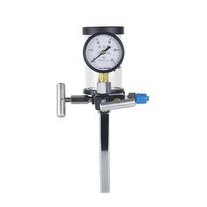 Calibrateur hydraulique portatif, pompe d'étalonnage en acier inoxydable - Product Image 4