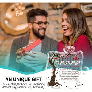 Diytree Branch Signe Acrylique Décoration de la Maison Accessoires de Bureau <span class=keywords><strong>Cadeau</strong></span> Parfait pour Marraine et <span class=keywords><strong>Filleul</strong></span> - Product Image 6