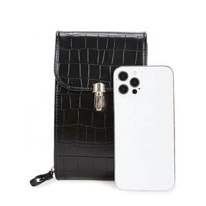 Fashionable Eco-Friendly PU Single Shoulder Mini Crossbody Messenger Bag Handbag for Men Women iPhone 14 Compatibility Lady - Product Image 4