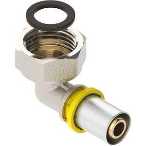 20x 3/4 Tuerca giratoria multicapa CONECTOR DE CODO Herramienta de torneado - Product Image 1