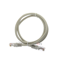 Câble de raccordement réseau UTP Cat6, connecteur RJ45, câble Ethernet, gaine en PVC, 23AWG