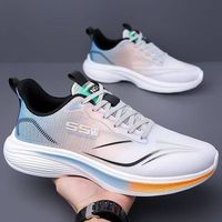 Sepatu Kasual Unisex Pria Wanita Model Empat Musim Nyaman Bernapas Tahan Air Sol Lembut dengan Lapisan Kain