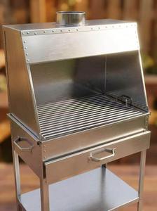Barbecue Gaucho Santa Maria Argentin Premium Robuste en Acier Inoxydable pour Asado et Rôtissage en Extérieur - Product Image 4