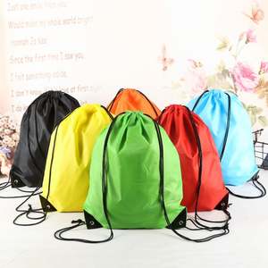 <b>Promotional</b> Waterproof Oxford Cloth Advertising <b>Backpack</b> Softback Gym Bag Drawstring Pocket Outdoor Sports Bag - Product Image 5