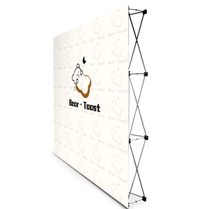 مصنع محمول مباشرة مربع x 4 متر إطار الألومنيوم عرض تجاري خلفية الجدار النسيج - Product Image 2