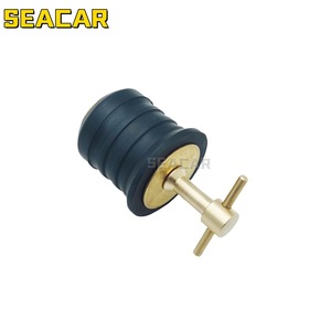 Seacar Scupper Plug 1.25 Inch Brass Rubber Expansion <b>Stopper</b> Marine Boat Hardware - Product Image 5