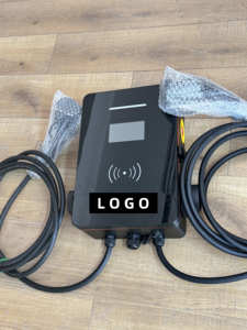Vente flash Stations de recharge murales à double pistolet 14 kW/22 kW/44 kW pour voitures électriques Type 1 Type 2 GBT Chargeur EV 7 kW*2 11 kW*2 22 kW*2 - Product Image 4