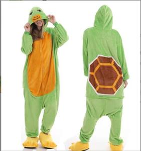 Tutina in tinta unita Sherpa con cappuccio con tutina pelosa da donna con orsacchiotto <span class=keywords><strong>pigiama</strong></span> taglie forti inverno tutina da orso peloso per - Product Image 2