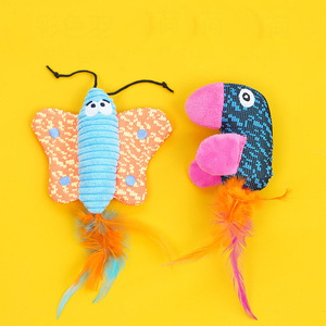 Juguetes duraderos para masticar hierba gatera para aliviar el aburrimiento y dentición juguetes para gatos de peluche con Limpieza de dientes uso interior/exterior - Product Image 4